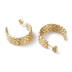 304 Stainless Steel Round Stud Earrings&nbsp;STAS-Z052-16G