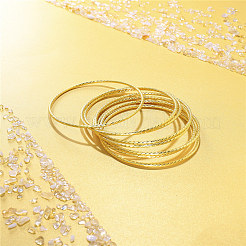 Brass Buddhist Bangle Sets&nbsp;JB641A