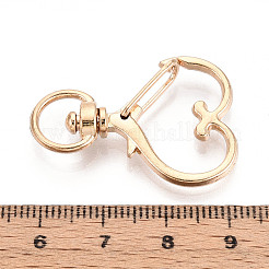 Alloy Swivel Snap Hook Clasps&nbsp;PALLOY-T090-81KCG