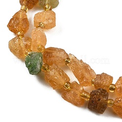 Raw Rough Natural Tourmaline Beads Strands&nbsp;G-D101-A11