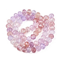 Transparent Glass Beads Strands&nbsp;GLAA-T023-6mm-A03