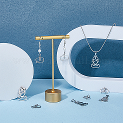 20Pcs 2 Style 201 Stainless Steel Pendants&nbsp;STAS-HY0001-16