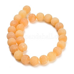 Natural Yellow Calcite Beads Strands&nbsp;GG-CBAA3AB-01-14mm