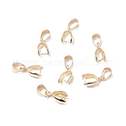 Rack Plating Brass Ice Pick Pinch Bails&nbsp;KK-WH0060-05C-G