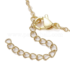 Christmas Tree Glass Beaded Pendant Necklaces&nbsp;NJEW-TA00174