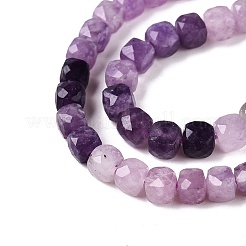 Gradient Color Natural Lepidolite Beads Strands&nbsp;G-N342-138B