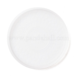 DIY Flat Round Cup Mat Silicone Molds&nbsp;DIY-E036-07