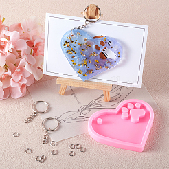 DIY Keychain Clasp Making Kits&nbsp;DIY-TA0008-89