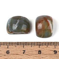 Two Tone Opaque Acrylic Beads&nbsp;OACR-N157-02