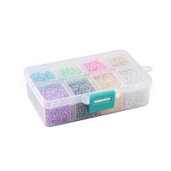 1 Box 8/0 Glass Seed Beads Round  Loose Spacer Beads&nbsp;SEED-X0050-3mm-01