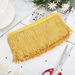 Polyester Latin Fringe Lace&nbsp;OCOR-WH0066-12A-04