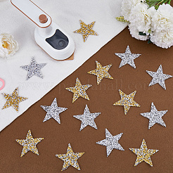 16Pcs 2 Colors Plastic Clothing Patches&nbsp;FIND-GF0008-80