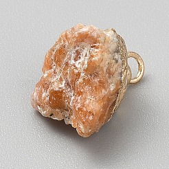 Natural Topaz Jade Pendants&nbsp;G-WH0003-09H