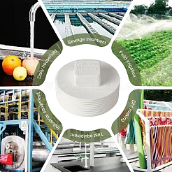 PVC Pipe End Cap&nbsp;FIND-WH0148-225