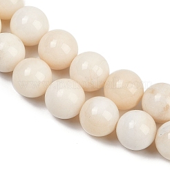 Natural White Jade Beads Strands&nbsp;G-F792-C01-02
