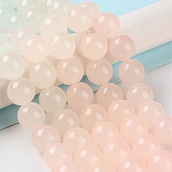 (Defective Closeout Sale: Fading) Imitation Jade Glass Beads Strands&nbsp;DGLA-XCP0001-13