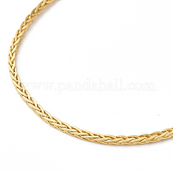 Brass Wheat Chain Necklace&nbsp;NJEW-R260-03G