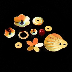 Rainbow Iridescent PVC Paillette/Sequins Beads & Links & Pendants&nbsp;PVC-C001-01D