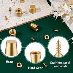 4 Sets Brass Furniture Pads&nbsp;FIND-FH0016-58C