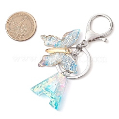 Butterfly Shape Resin & Acrylic Keychain&nbsp;KEYC-JKC01067-01