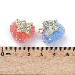 Druzy Resin Pendants&nbsp;RESI-M034-02
