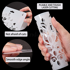 1Pc Plastic Reusable Drawing Painting Stencils Templates&nbsp;DIY-DJ0001-09C