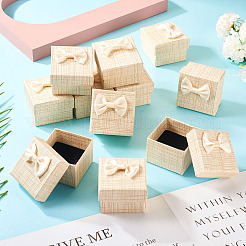 Square Cardboard Paper Ring Gift Storage Boxes&nbsp;CON-TAC0001-17F