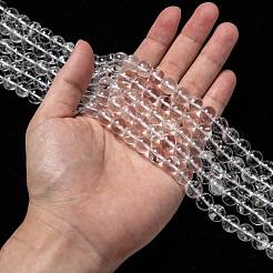 Natural Quartz Crystal Beads Strands&nbsp;G-H236-05B-10mm