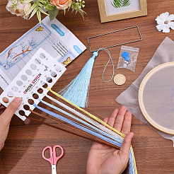 DIY Bookmarks Embroidery Starter Kit&nbsp;DIY-WH20816-004B
