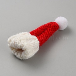 Christmas Theme Handmade Woolen Yarn Knitted Party Decoration&nbsp;AJEW-WH0314-525A-01