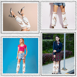 Polyester Leg Sleeves&nbsp;AJEW-WH20042-74A