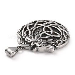 304 Stainless Steel Pendants&nbsp;STAS-A083-12AS