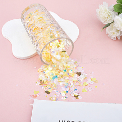 100G Plastic Sequins Beads&nbsp;PVC-CP0001-01A