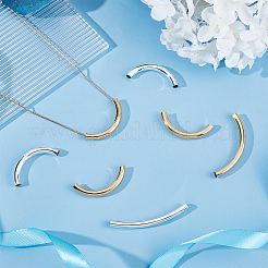 16Pcs 4 Style Brass Tube Beads&nbsp;KK-BBC0010-70