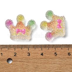 Transparent Epoxy Resin Decoden Cabochons&nbsp;CRES-I030-18A