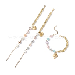 304 Stainless Steel Charm Bracelets&nbsp;BJEW-JB12682