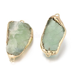 Natural Green Fluorite Links Connectors&nbsp;G-Z019-01G