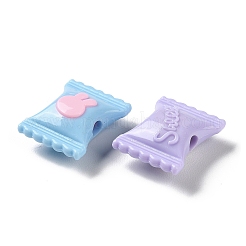 Two Tone Opaque Acrylic Beads&nbsp;SACR-I005-09B