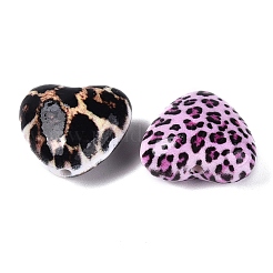 Leopard Printed Opaque Acrylic Beads&nbsp;OACR-Q199-06