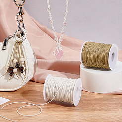 2 Rolls 2 Colors Waxed Cotton Cords&nbsp;YC-PH0001-52E