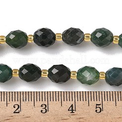 Natural Moss Agate Beads Strands&nbsp;G-F809-A29-01