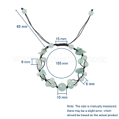 Adjustable Nylon Cord Braided Bead Bracelets&nbsp;BJEW-JB04602-02