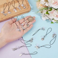 20Pcs 10 Style Alloy Mobile Straps&nbsp;HJEW-OC00118