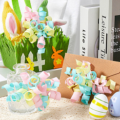 8Pcs Polyester Ribbon Bows&nbsp;DJEW-SP0001-05D