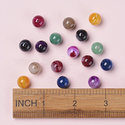 Natural Striped Agate/Banded Agate Beads&nbsp;G-JP0001-26A
