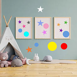 14Pcs Square PET Hollow Out Drawing Painting Stencils&nbsp;DIY-WH0308-410C