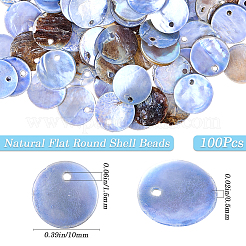 Natural Akoya Shell Pendants&nbsp;BSHE-BBC0001-05A-02
