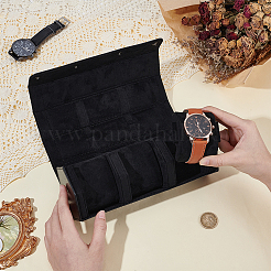 3-Slot Hexagonal PU Leather Display Boxes for Watch&nbsp;CON-WH0110-306C