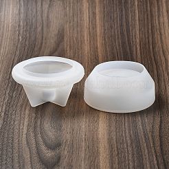 Round DIY Silicone Candle Cup Molds&nbsp;DIY-P078-08