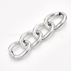 UV Plating ABS Plastic Linking Rings&nbsp;LS-CCB-S162-02P